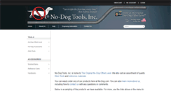 Desktop Screenshot of no-dog.com